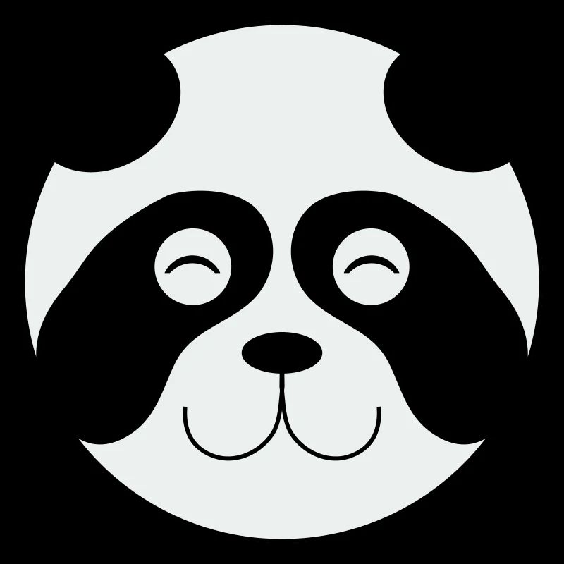 panda face 002