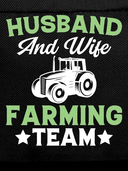 Husband and Wife Farming Team