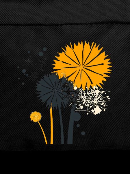Beautiful dandelion, dandelion motif - abstract