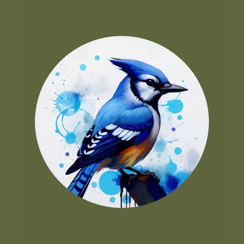 Blue jay bird