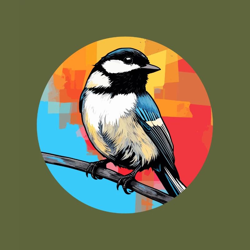 Chickadee bird