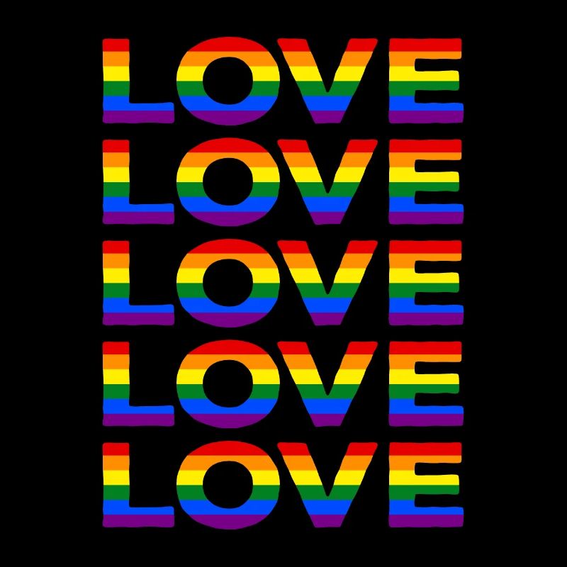 Fierté LGBT LGBTQ Rainbow Flag Love CSD Cadeau