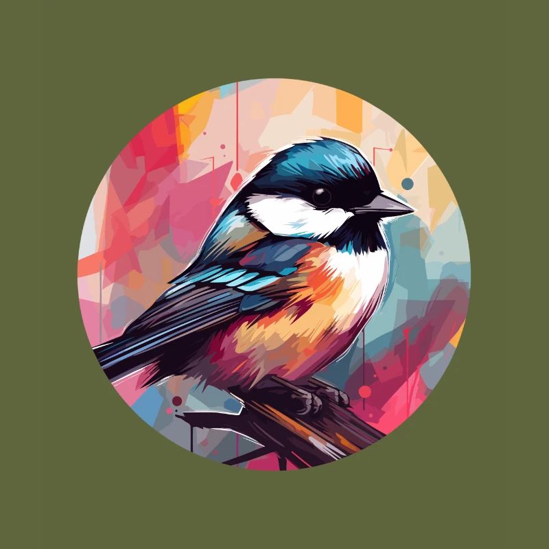 Chickadee bird