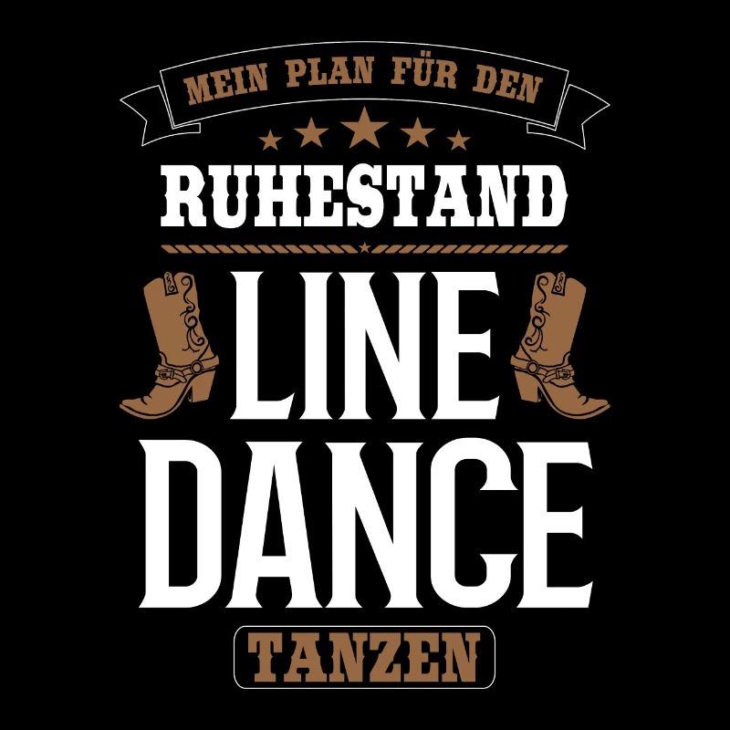 Linedance Line Dance Country Tanz Rentner Geschenk
