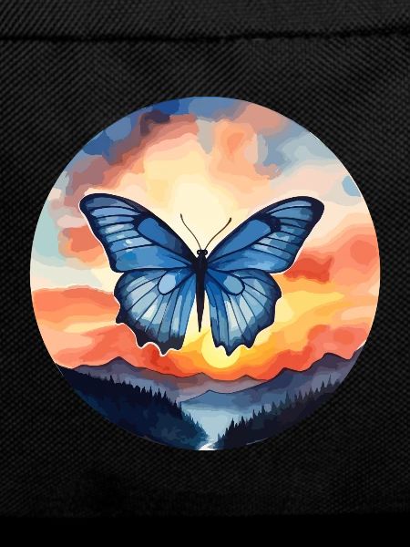 Blue Morpho Butterfly