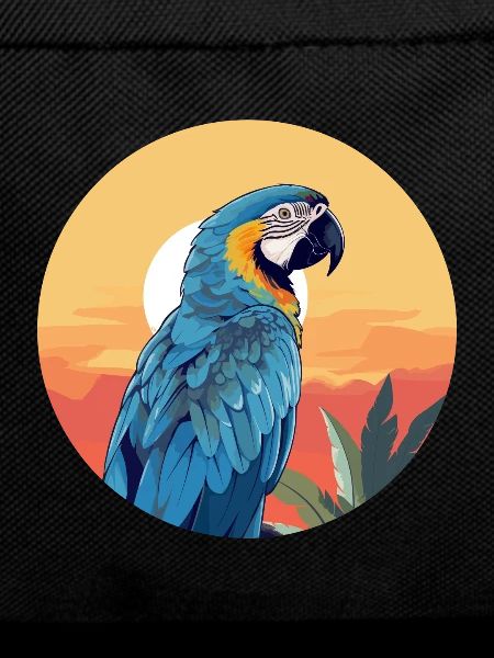 Blue and gold macaw