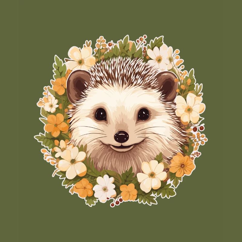 Hérisson mignon
