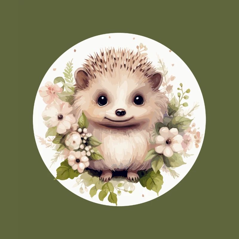 Hérisson mignon