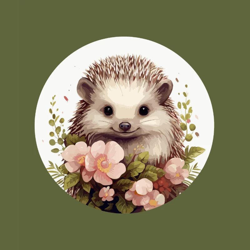 Hérisson mignon