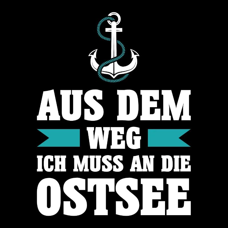 Ostsee Moin Meer See Urlaub Norden Anker Geschenk