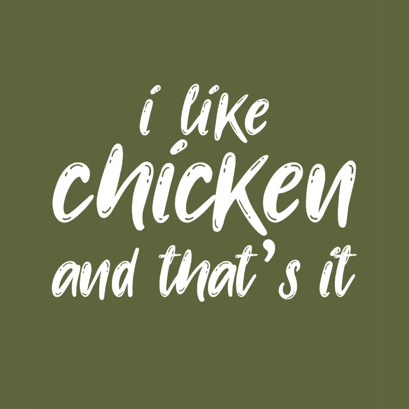 J’aime les poulets et c’est tout
