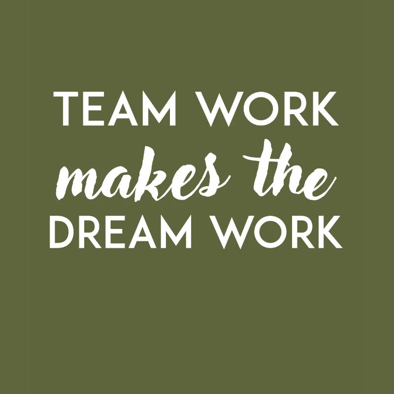 Teamwork makes the dream come true