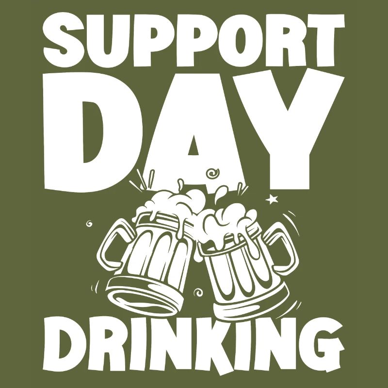 Support Day Drinking Squad Party and Beer Drinking