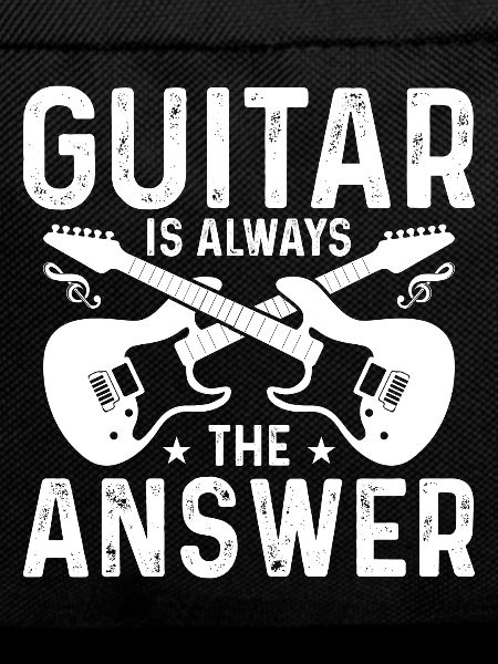 Guitar is always the answer