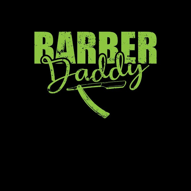 Barber Daddy Friseur Beruf Haare