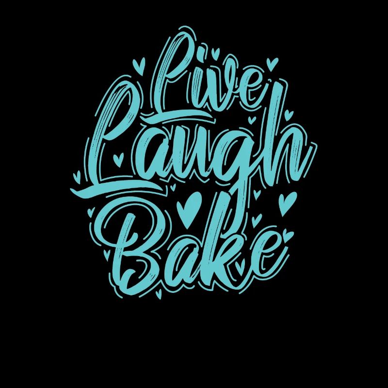 Live Laugh Bake Pastry Cake