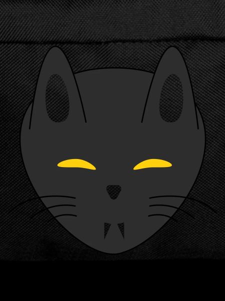 Halloween vampire cat
