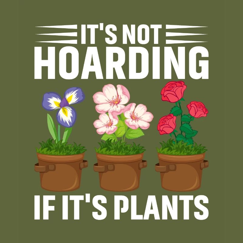 No hoarding when it comes to plants