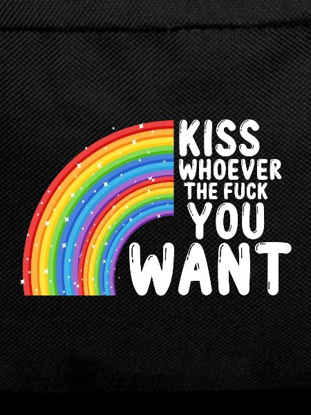 Kiss who you want