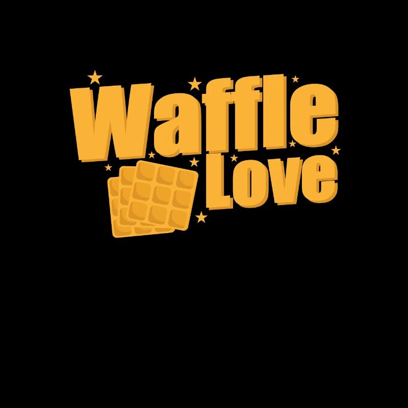 Waffle Love Snack Pastry Dough Baker