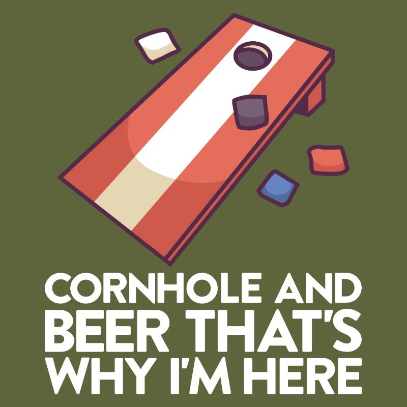 Cornhole Game Corn Hole Outfit with Cornhole
