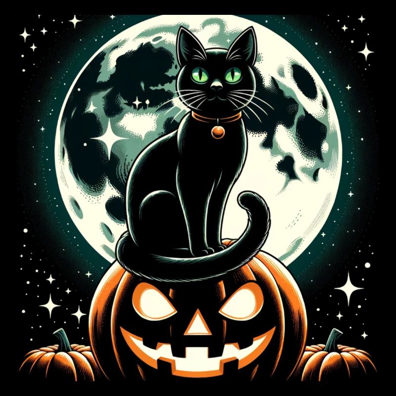 Cat and Halloween