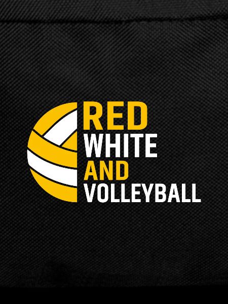 Red White and Volleyball