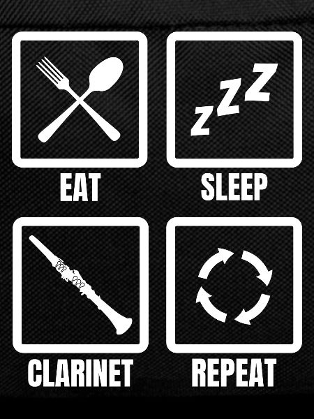 Eat Sleep Clarinet Repeat
