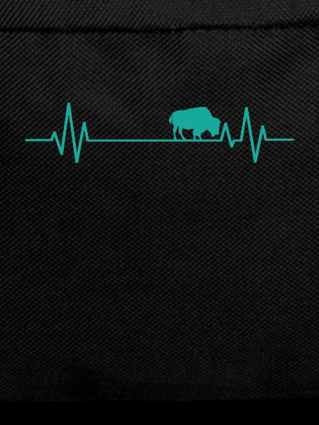Heartbeat Line Bison Animal