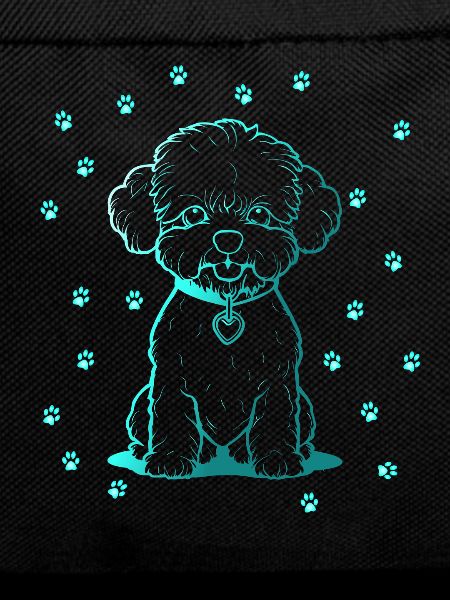 Bichon Frise with small paws