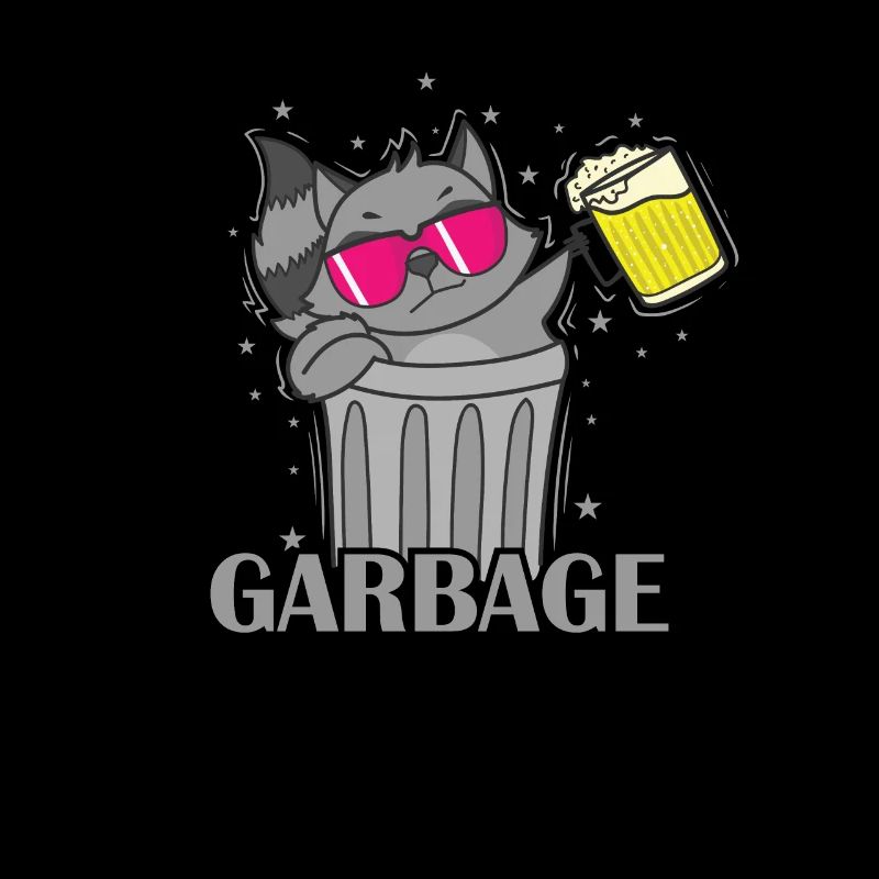 Garbage Raccoon Nocturnal