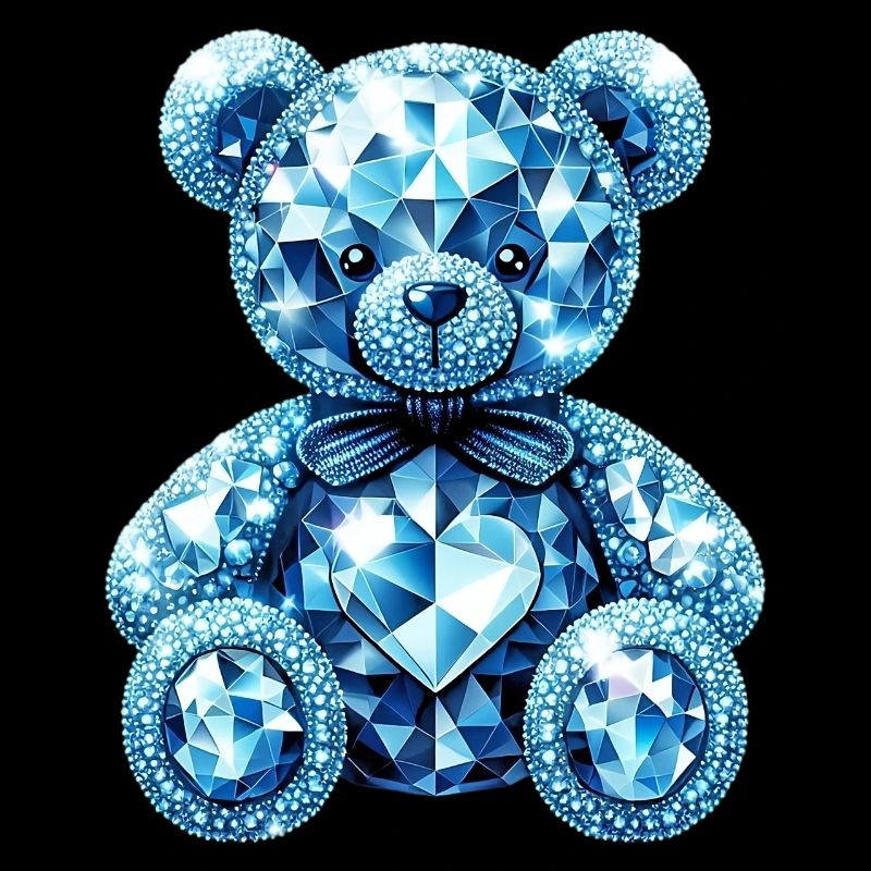 Crystal Bear Diamond Diamonds