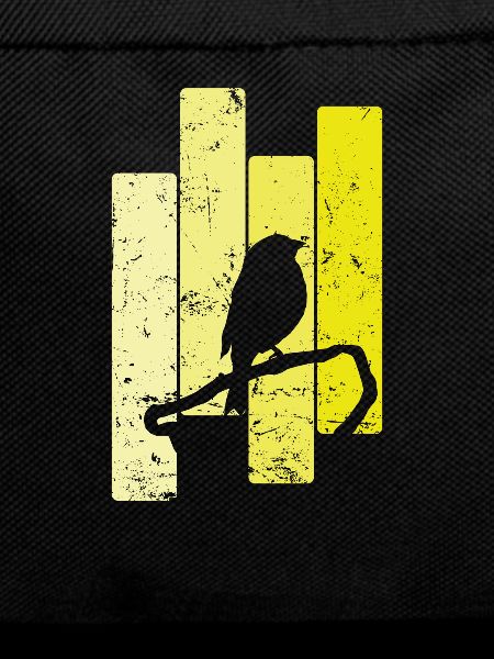 Canary in the shade