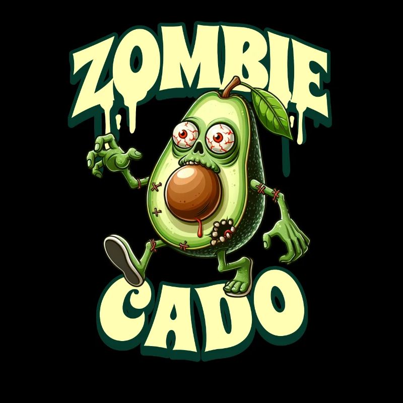 Zombie Avocado Zombiecado