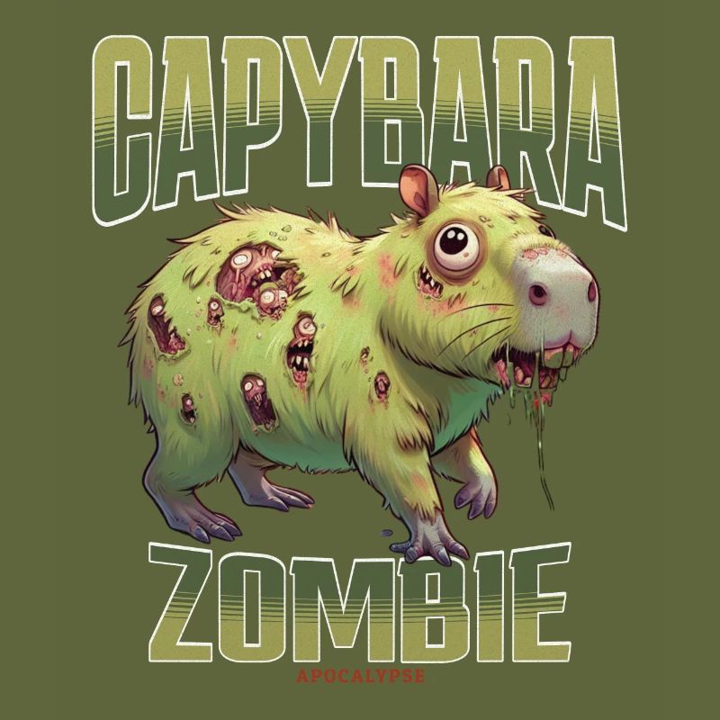 Capybara Zombie