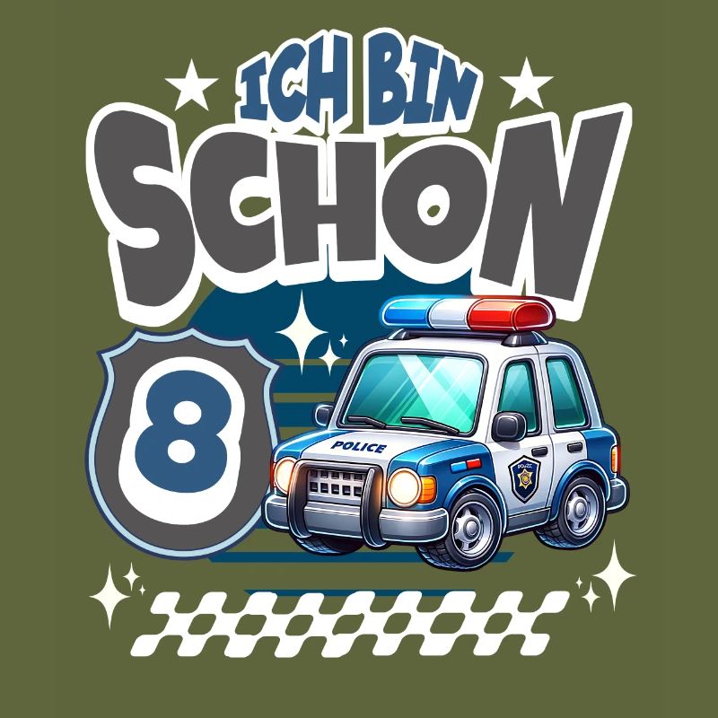Polizei 8. Geburtstag Kindergeburtstag