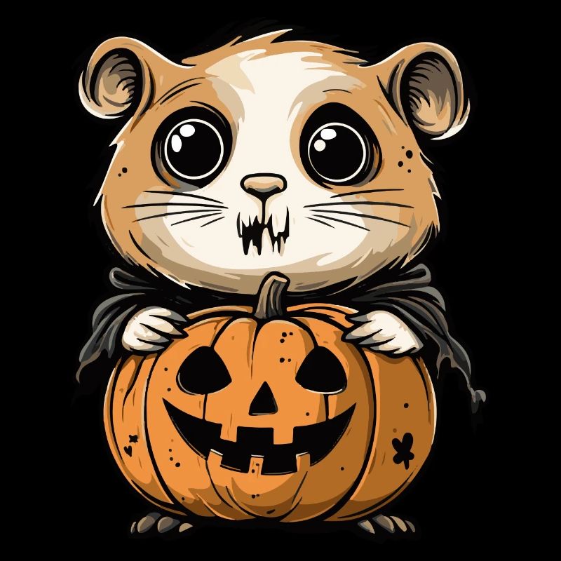 Hamster Halloween Zombie