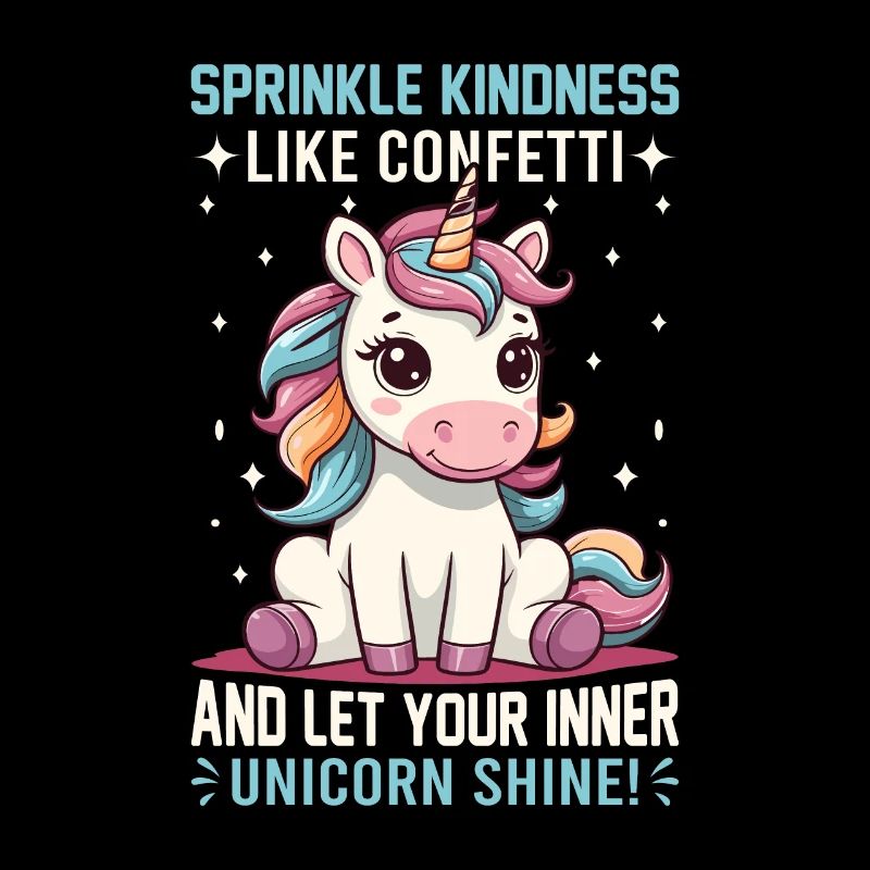 Sprinkle kindness like confetti and let your inner