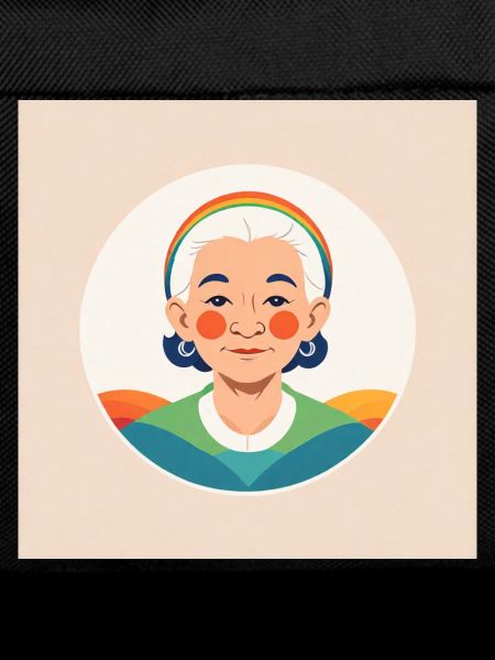 Regenbogen Oma