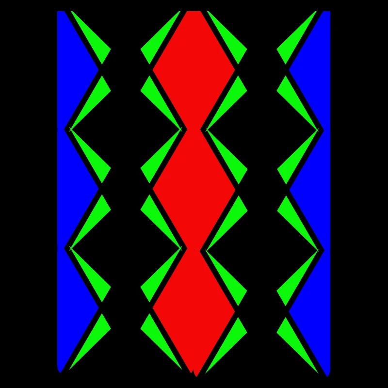 Multicolored unique design
