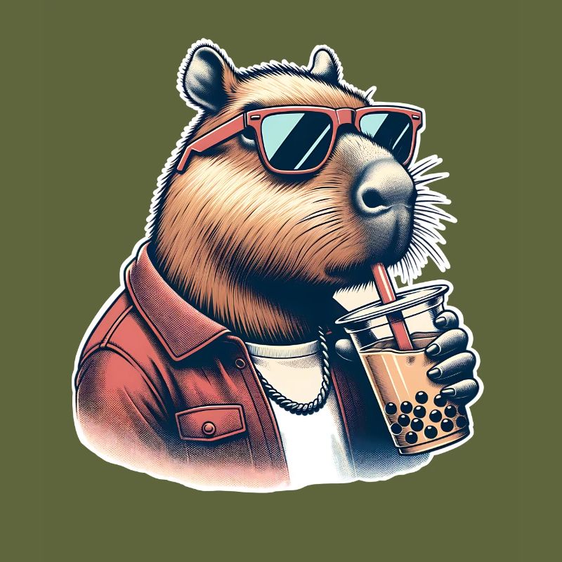 Capybara Bubble Tea