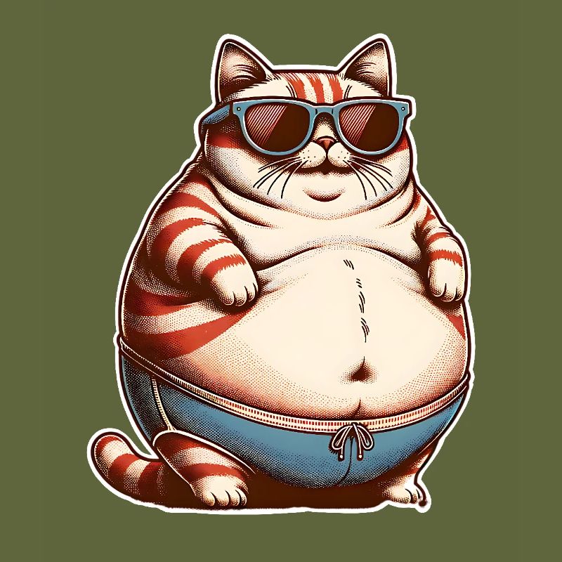 Dicke Katze