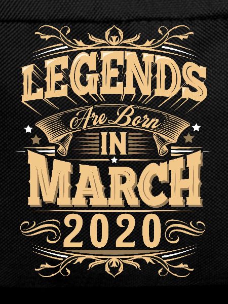 March 2020 Birthday Legend