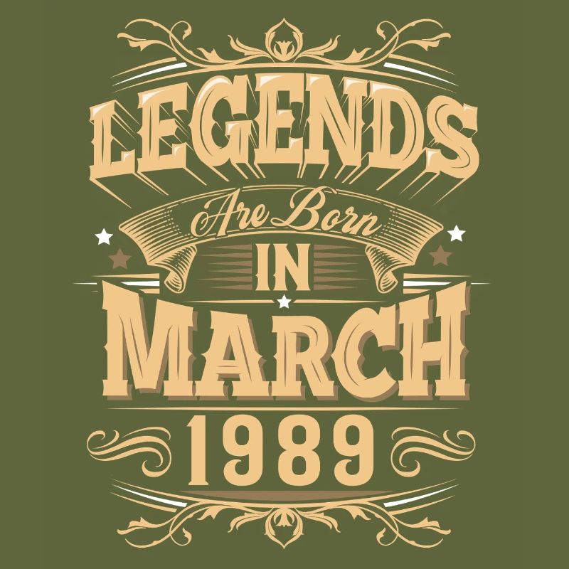 März 1989 Geburtstag Legende