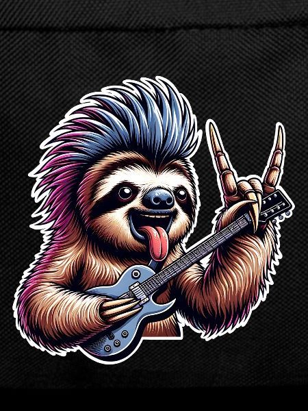 Sloth Rock and Roll Guitarist