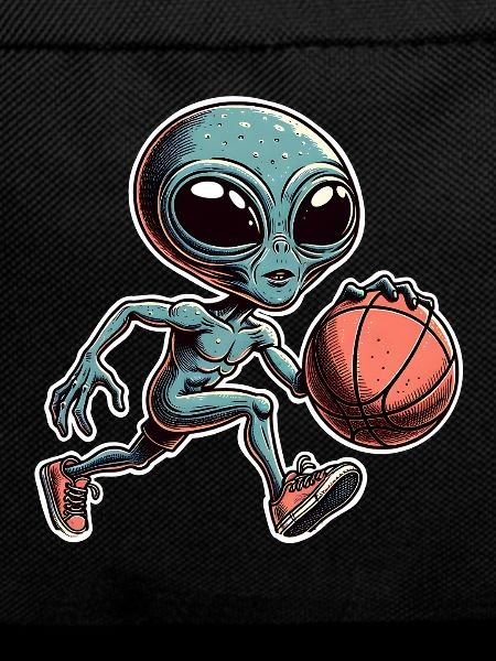 Alien Basketball Dunking
