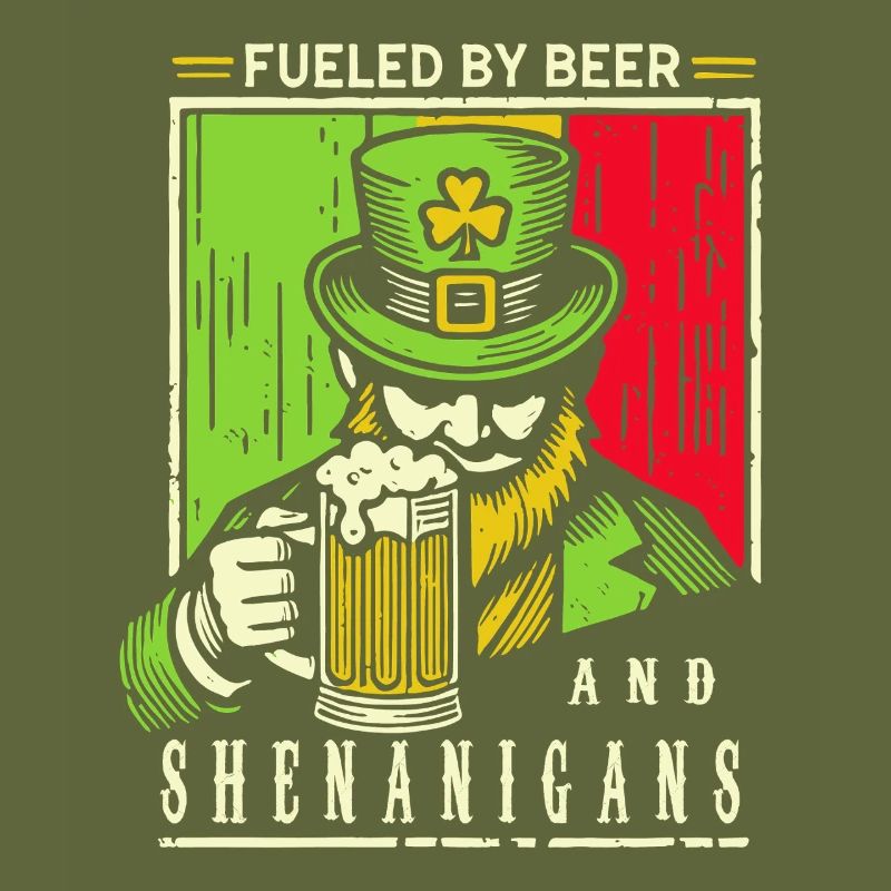 St. Patrick's Day Lustiger Hut Bier Kleeblatt Spaß