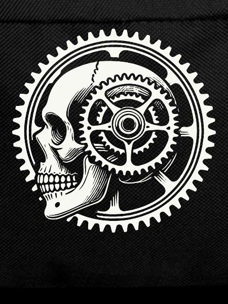 Bicycle Skull Gear Adventure