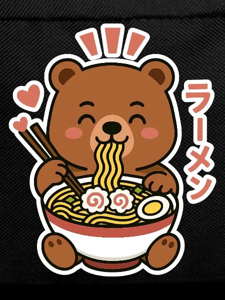 Ramen Noodle Bear