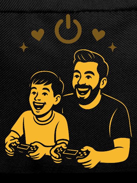 Dad & Kid Gaming - Retro Gamer Vibes